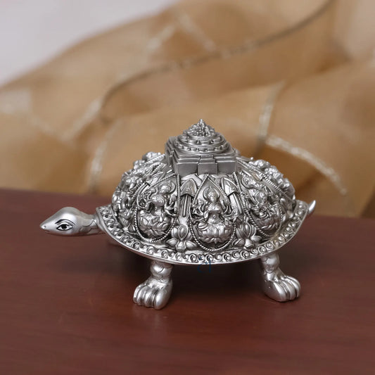 Ashtalakshmi Tortoise with Shree Yantra