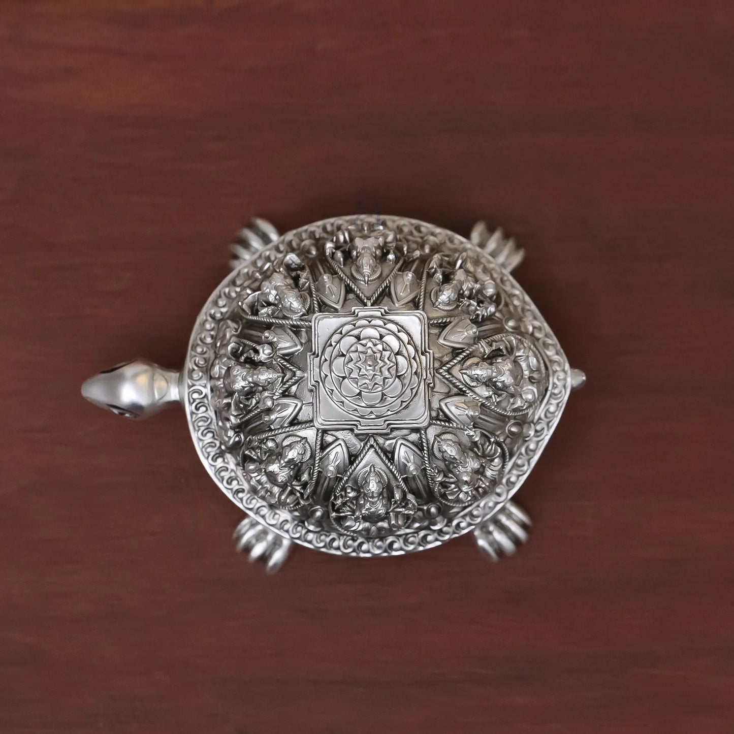 Ashtalakshmi Tortoise with Shree Yantra